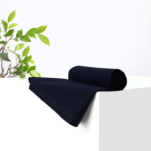 Comfy Accord Navy Blue - Men Blended Unstitched Fabric Accord