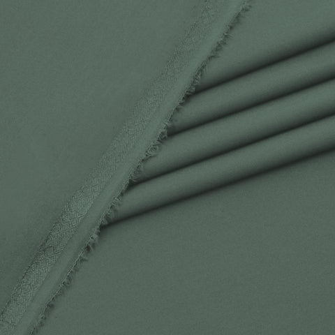 Al Maknoon Sage Green - Men Blended Unstitched Fabric