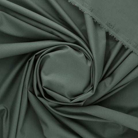 Swiss & Exclusive Old Pine Green - Men Blended Unstitched Fabric